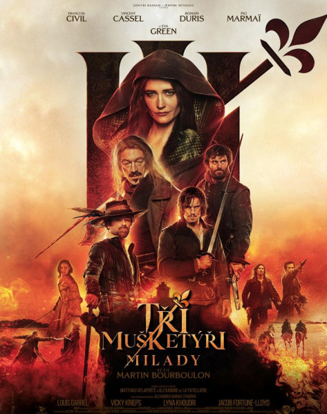 detail Tři mušketýři: Milady - Blu-ray
