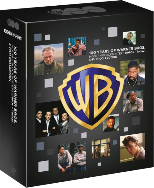 detail 100 let Warner Bros. - kolekce pěti moderních filmových trháků - 4K UHD Blu-ray