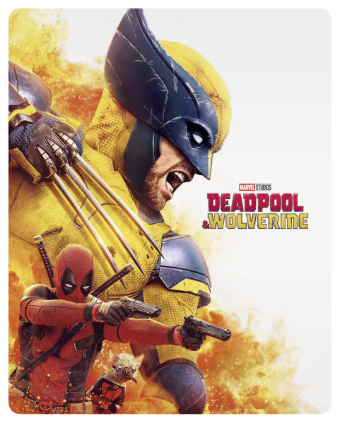 detail Deadpool & Wolverine - 4K UHD + BD Limit. sběratelská edice Steelbook motiv WV