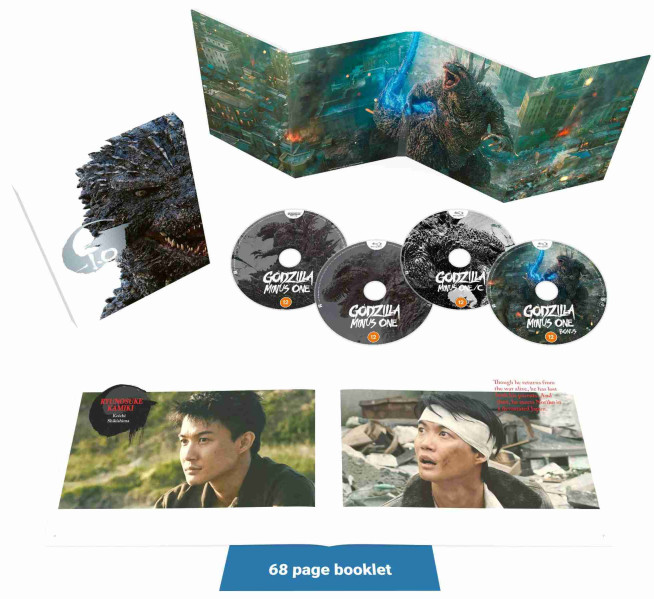 detail Godzilla Minus One - Deluxe Edition 4K Ultra HD Blu-ray + Blu-ray (bez CZ)