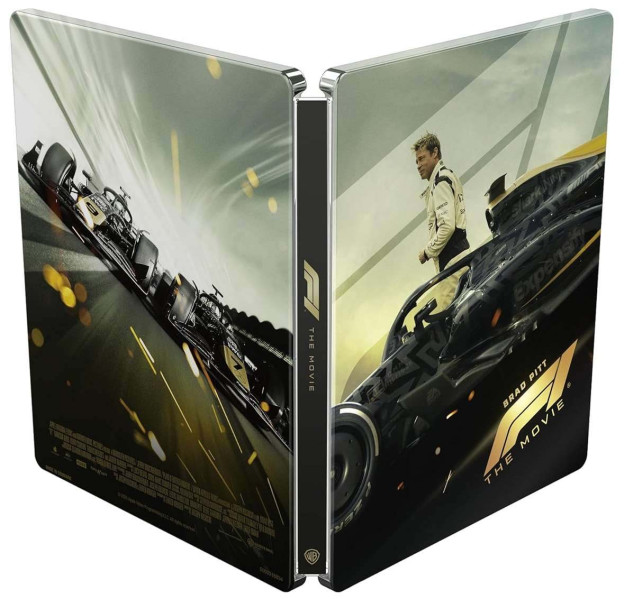 detail F1 - 4K Ultra HD Blu-ray + Blu-ray Steelbook (Motiv 1: Brad) bez CZ