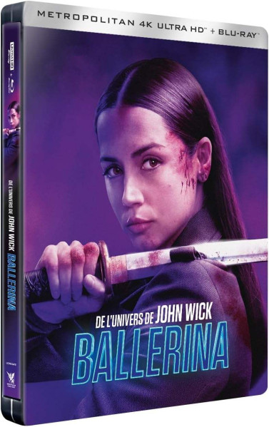 detail Balerína - 4K Ultra HD Blu-ray + Blu-ray Steelbook (bez CZ)