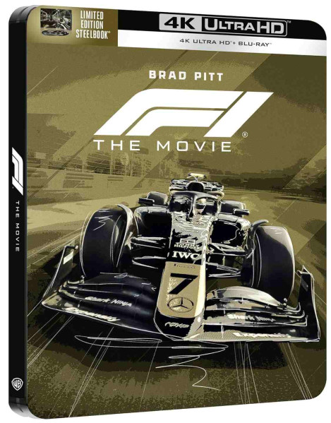 detail F1 - 4K Ultra HD Blu-ray + Blu-ray Steelbook (Motiv 2: Zlatá formule) bez CZ