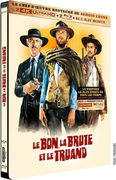 detail Hodný, zlý a ošklivý - 4K Ultra HD + Blu-ray + BD bonus Steelbook (bez CZ)