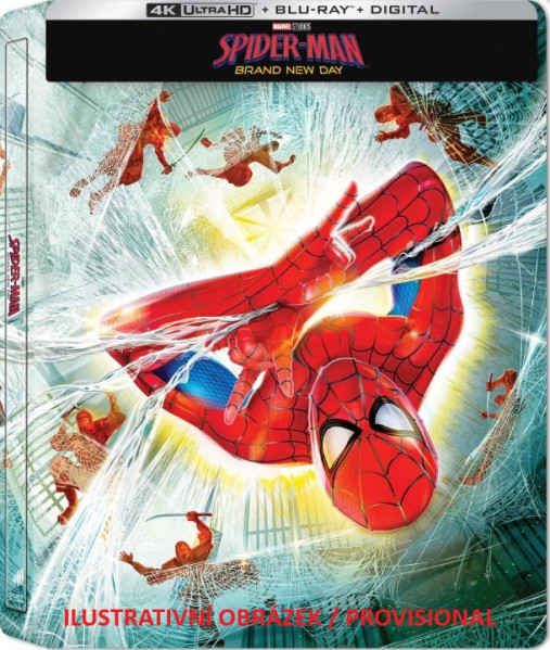 detail Spider-Man: Zbrusu nový den - 4K Ultra HD + Blu-ray Steelbook (bez CZ)