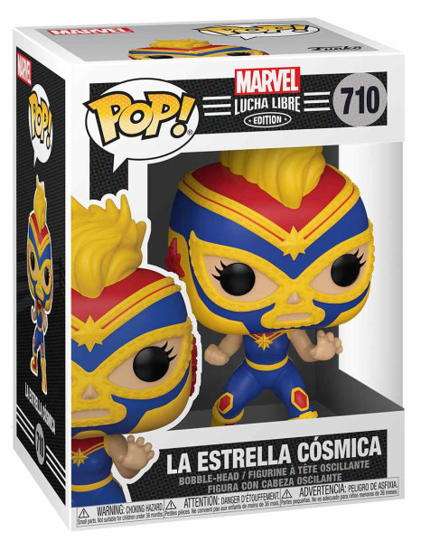detail Funko POP! Marvel: Luchadores - Captain Marvel