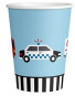 náhled Papírové kelímky - Auta 250 ml, 8 ks