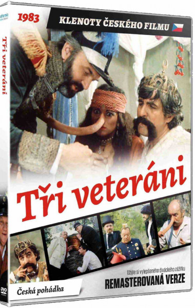 detail Tři veteráni (Remasterovaná verze) - DVD