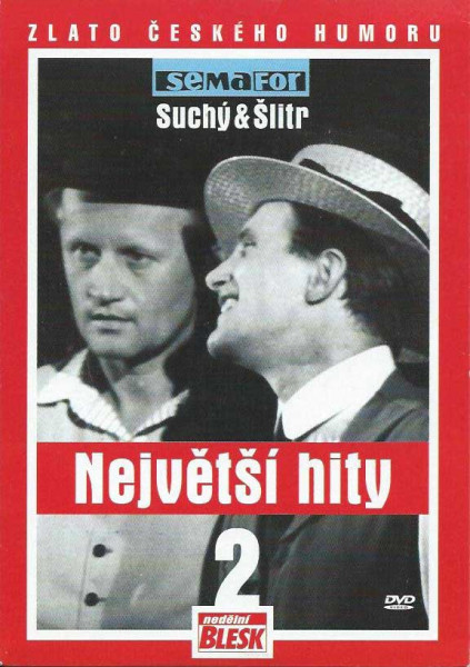 detail Semafor: Suchý a Šlitr - Největší hity 2 - DVD pošetka