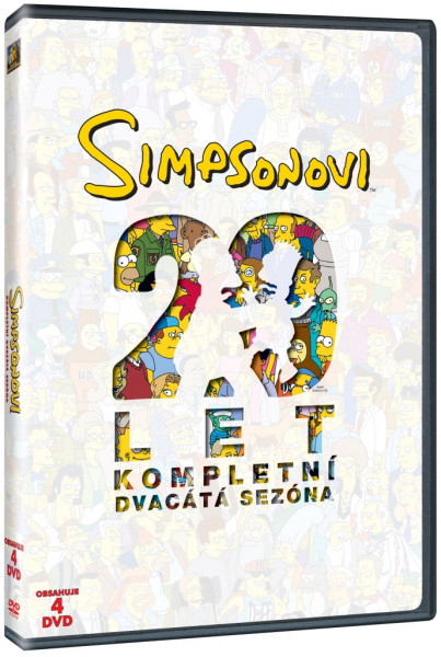detail Simpsonovi 20. série - 4DVD