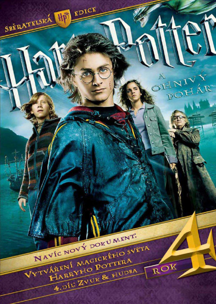 detail Harry Potter 4 a Ohnivý pohár - 3 DVD