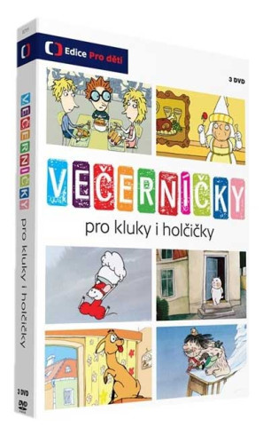 Večerníčky pro kluky i holčičky - 3 DVD