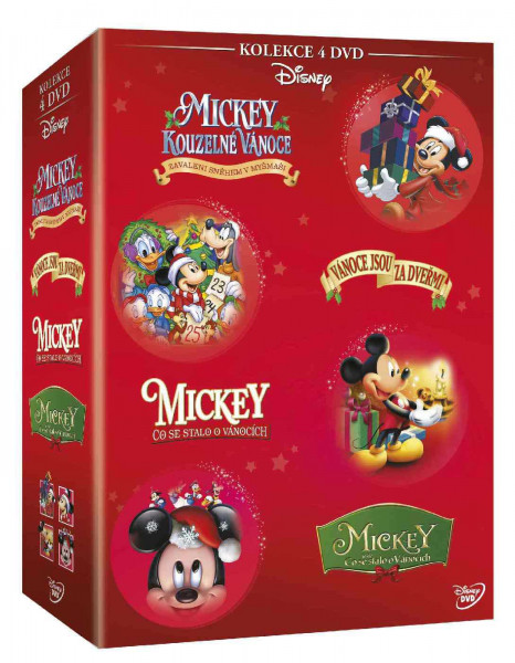 detail Vánoční Mickey kolekce - 4DVD