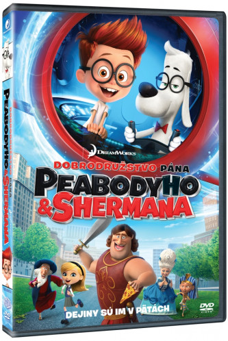 Dobrodružství pana Peabodyho a Shermana - DVD (SK obal)