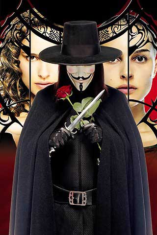 detail V jako Vendeta - Blu-ray