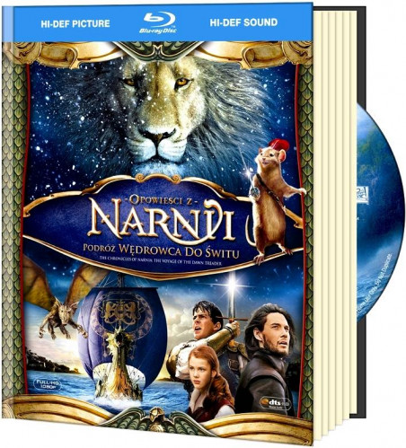 Letopisy Narnie: Plavba Jitřního poutníka - Blu-ray Digibook