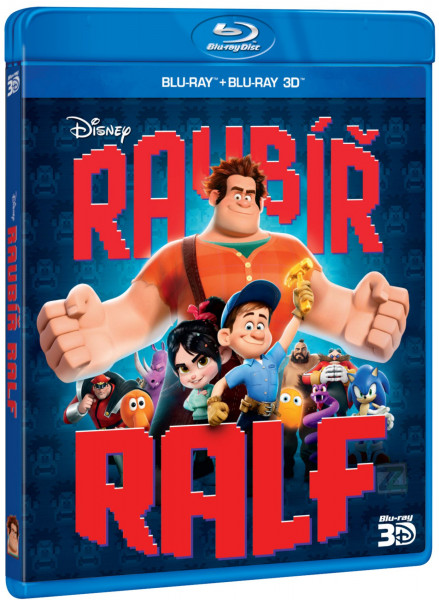 detail Raubíř Ralf - Blu-ray 3D + 2D (2BD)