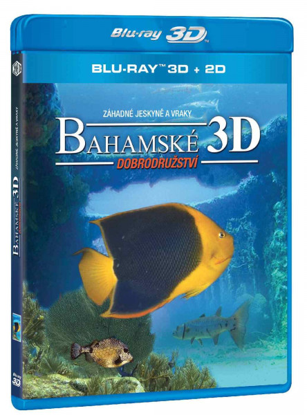 detail Bahamské dobrodružství: záhadné jeskyně a vraky - Blu-ray 3D + 2D