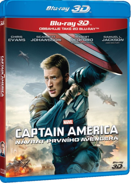 detail Captain America: Návrat prvního Avengera - Blu-ray 3D + 2D