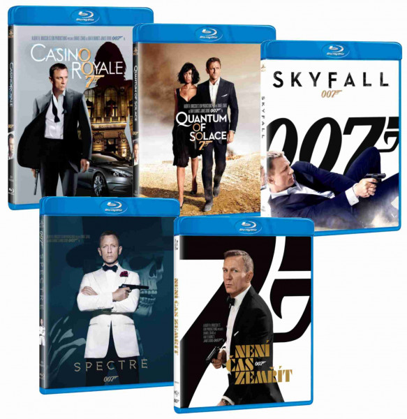 detail James Bond: Daniel Craig (kolekce 5 filmů) - Blu-ray 5BD
