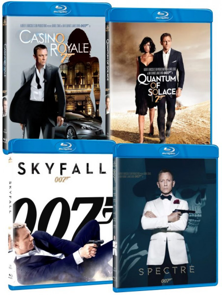 detail James Bond: Daniel Craig (kolekce 5 filmů) - Blu-ray 5BD