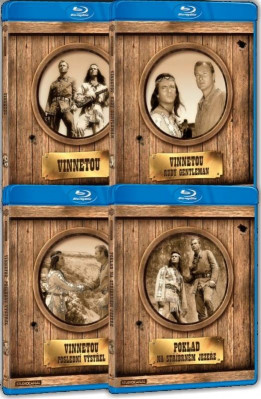 Vinnetou kolekce 4 filmů - Blu-ray 4BD