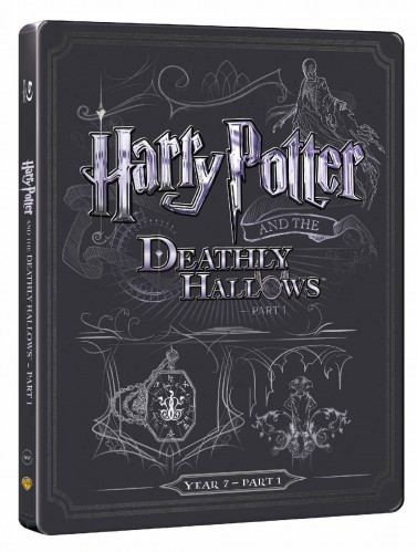 Harry Potter a Relikvie smrti 1. část - Blu-ray + DVD - Steelbook