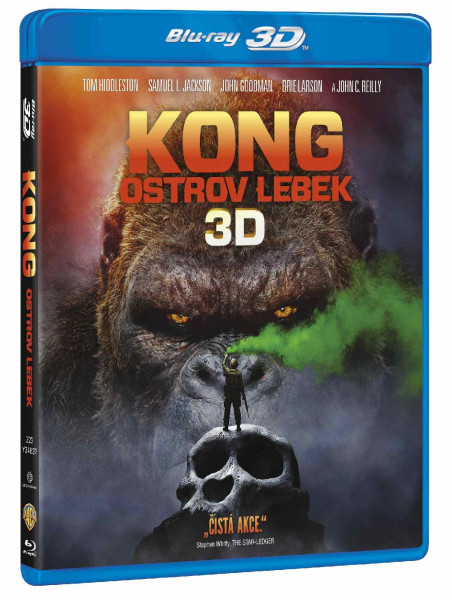 detail Kong: Ostrov lebek - Blu-ray 3D + 2D