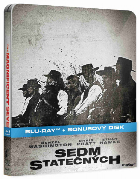 detail Sedm statečných (2016) - Blu-ray Steelbook + bonusový disk