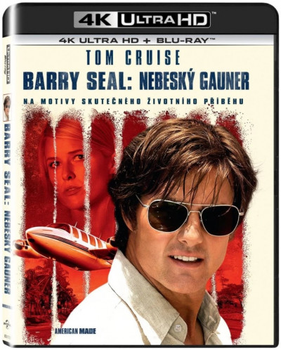 Barry Seal: Nebeský gauner - 4K Ultra HD Blu-ray + Blu-ray 2BD