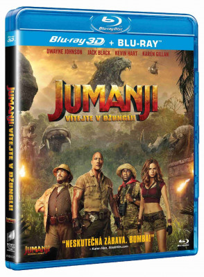 Jumanji: Vítejte v džungli! - Blu-ray 3D + 2D