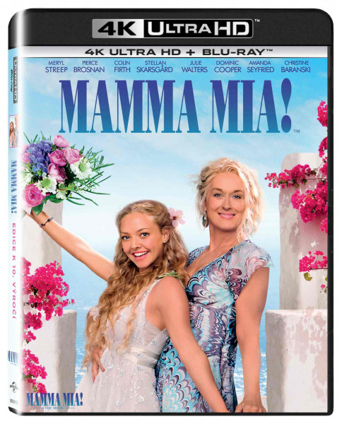 detail Mamma Mia! - 4K Ultra HD Blu-ray + Blu-ray (2BD) SK obal