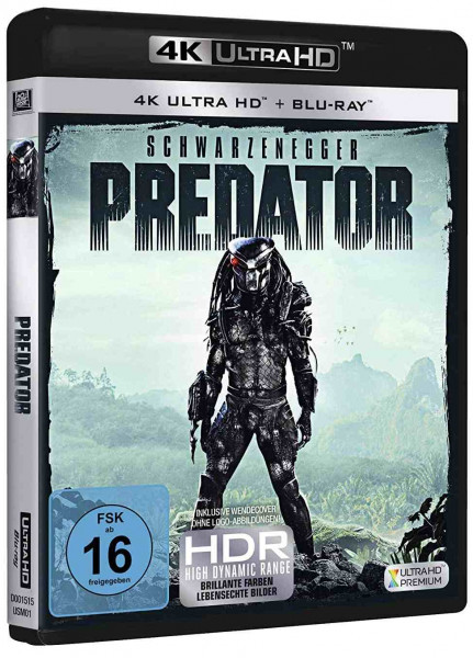 detail Predátor - 4K Ultra HD Blu-ray