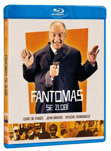 Fantomas se zlobí - Blu-ray