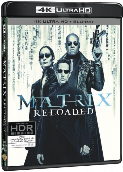 detail Matrix Reloaded - 4K Ultra HD Blu-ray + Blu-ray 2BD
