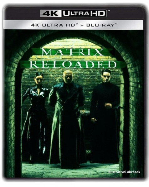 detail Matrix Reloaded - 4K Ultra HD Blu-ray + Blu-ray 2BD