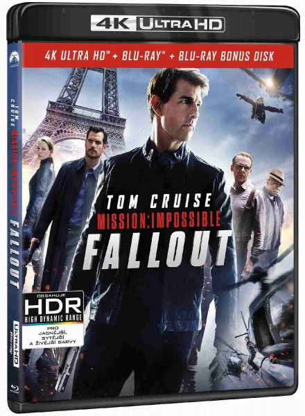 detail Mission: Impossible - Fallout - 4K Ultra HD Blu-ray + Blu-ray + Bonus disk (3BD)
