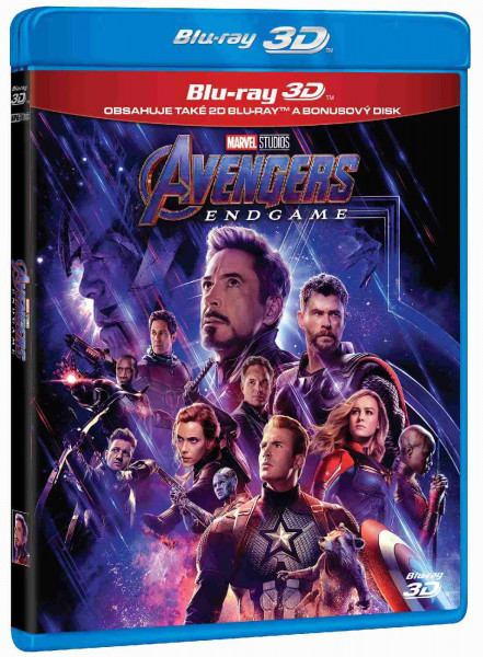 detail Avengers: Endgame - Blu-ray 3D + Blu-ray + Bonus Disk (3BD)