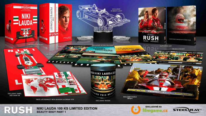 detail Rivalové - Ultimátní sběratelská kolekce Niki Lauda - Blu-ray