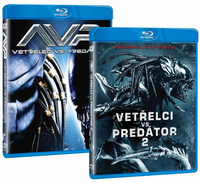 detail Vetřelec vs. Predátor 1+2 - kolekce Blu-ray (2BD)