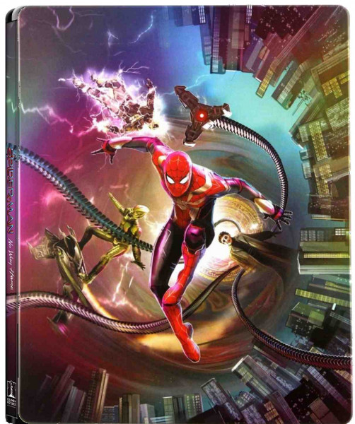 detail Spider-Man: Bez domova - Blu-ray + DVD Steelbook