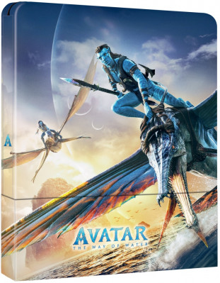 Avatar: The Way of Water - Blu-ray + BD bonus disk Steelbook Limitovaná edice