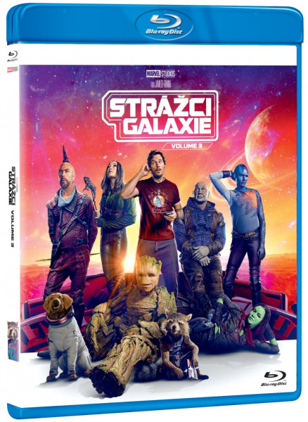 detail Strážci Galaxie: Volume 3 - Blu-ray