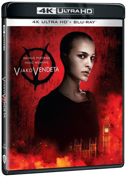 detail V jako Vendeta - 4K Ultra HD Blu-ray + Blu-ray (2BD)