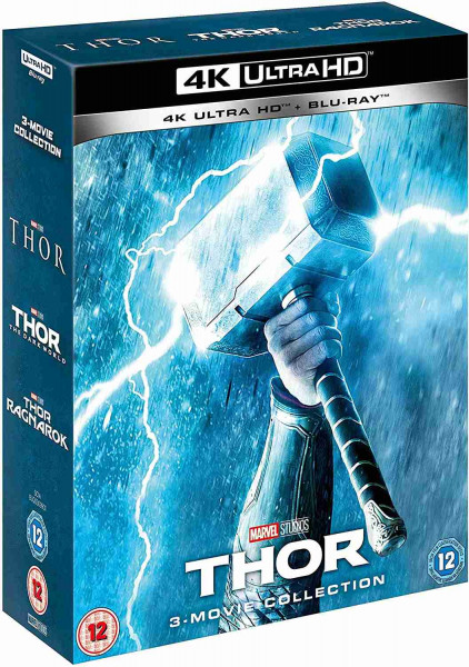 detail Thor 1-3 Collection - 4K UHD Blu-ray + Blu-ray (6 BD) bez CZ podpory