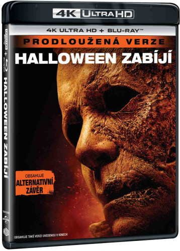 Halloween zabíjí - 4K UHD Blu-ray + Blu-ray (2BD) původní a prodl. verze