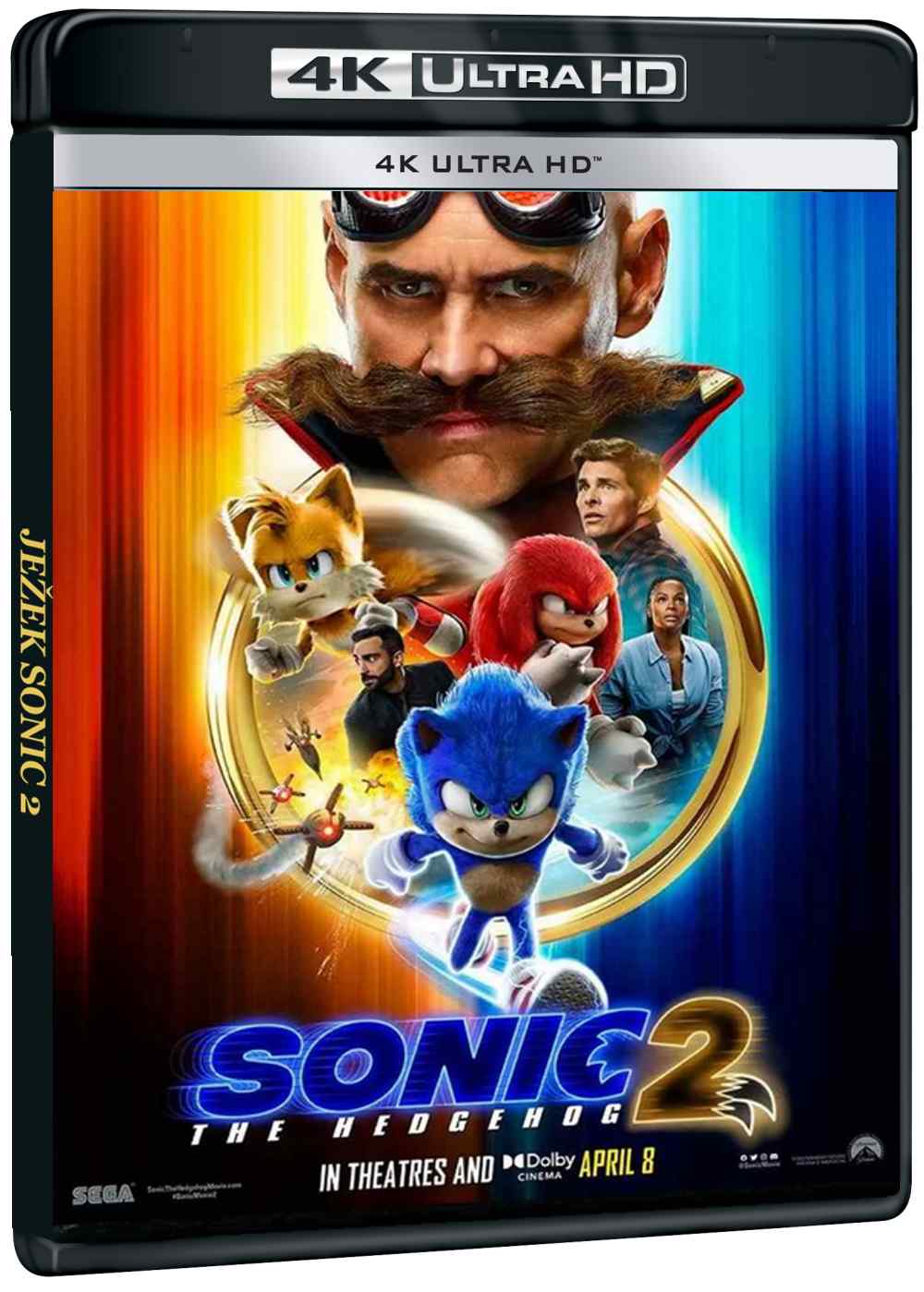 Ježek Sonic 2 - 4K Ultra HD Blu-ray | ZónaZábavy.cz