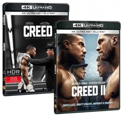 Creed - kolekce 1+2 - 4K Ultra HD Blu-ray + Blu-ray (4BD)