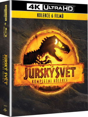 Jurský svět kolekce 1-6 - 4K Ultra HD Blu-ray + Blu-ray 12BD