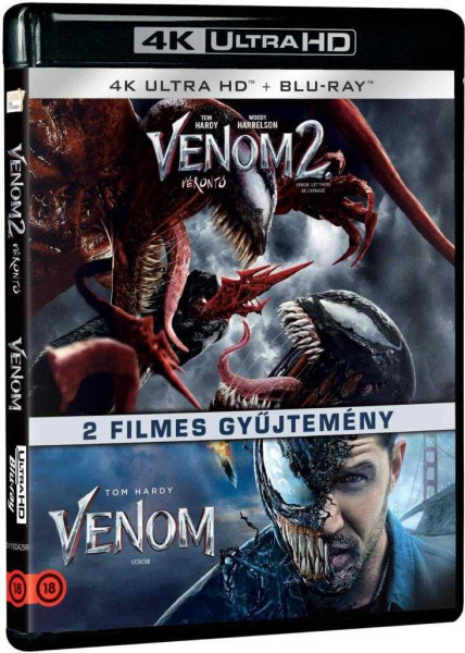 detail Venom 1 + 2 kolekce - 4K Ultra HD Blu-ray + Blu-ray (4BD)